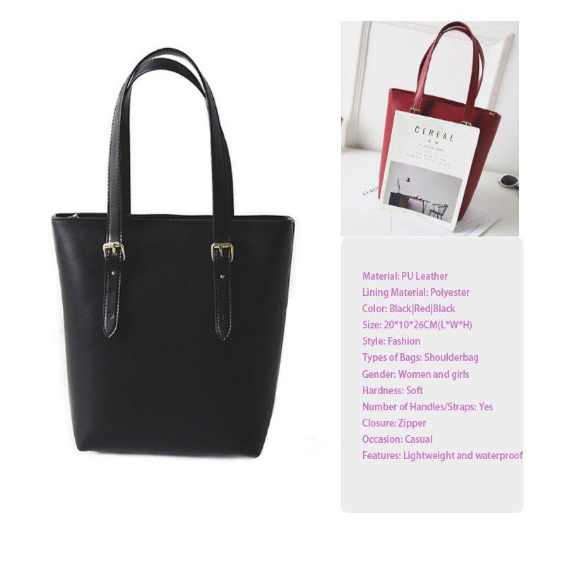 Elegant And Stylish Women Pu Leather Shoulder Bag With Soft Surface And Zipper Closure