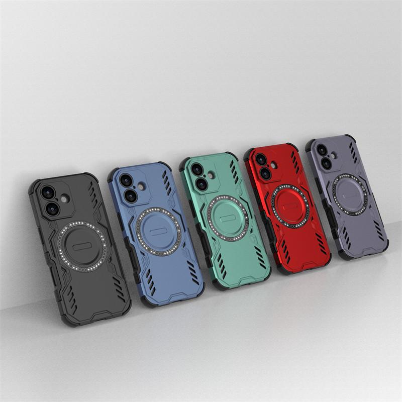 Magnetic Heat Dissipation For iPhone 17 Case For iPhone 17 Air iPhone 17 Pro Max Cover Shockproof Magsafe Wireless Charge Cover