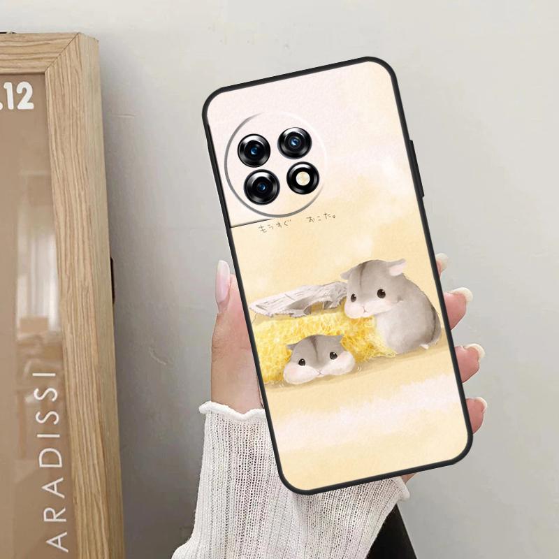 Hamsters Case For OnePlus Nord 5 CE 4 3 2 Lite N20 N30 OnePlus 15 13 12 R 10T 13T 10R 8T 9 10 11 Cover
