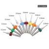 Pack of 10 Small Size Drill Bits Set Designs for Electronics Repair Model Crafting and Precise Work in Tight Spaces