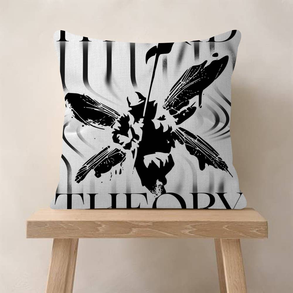 Band Linkin Album Park Personalisierte Kissenhülle Kinderzimmer Wild Party Dekor Kissenbezug Kind Geburtstag Dusche Geschenk