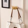 Multi-function Easy To Install Wall Mounted Storage Rack Seamless Sturdy Bathroom Shelf Creative Hand Shape Hook Door