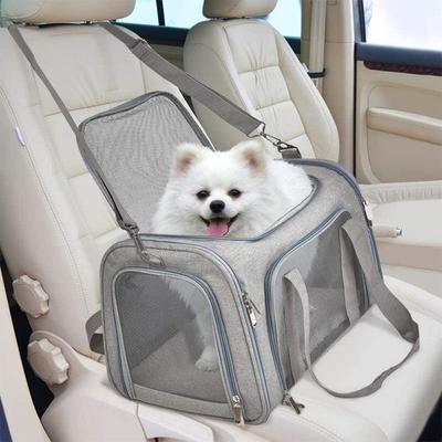 Sac pour animal de compagnie portable résistant à l'usure: Pliable, Respirant, Idéal pour les Chats et les Petits Chiens pour les Sorties ou l'Utilisation en Voiture