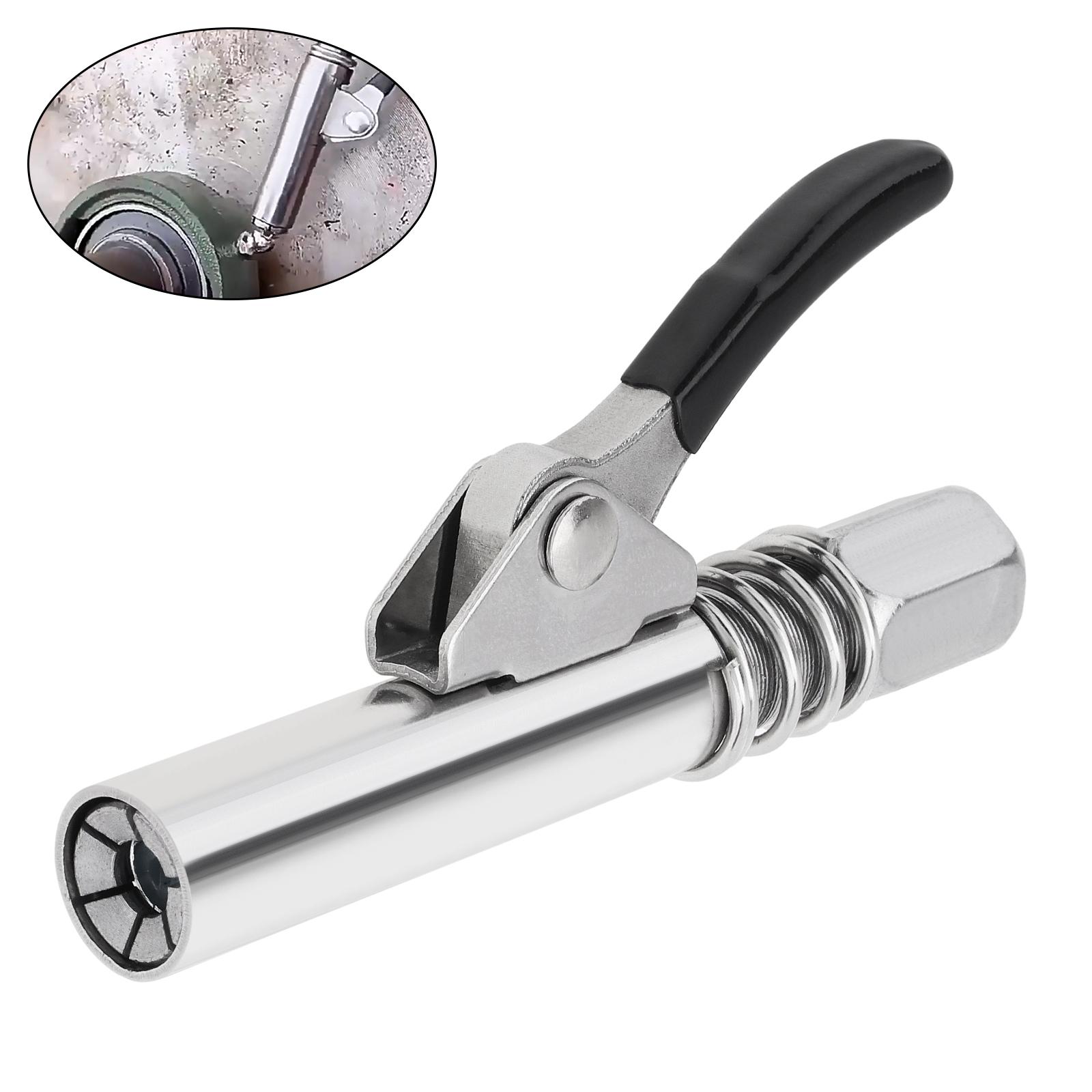 Single Handle Heavy Duty Grease Nozzle Coupler, High Pressure Grease Tool Coupler