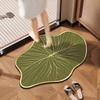 Bathroom Door Absorbent Mat Quick Drying Mat Dirt Resistant and Non Slip Bathroom Mat