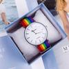 2022 Unisex Rainbow Strap Watch for Men and Women