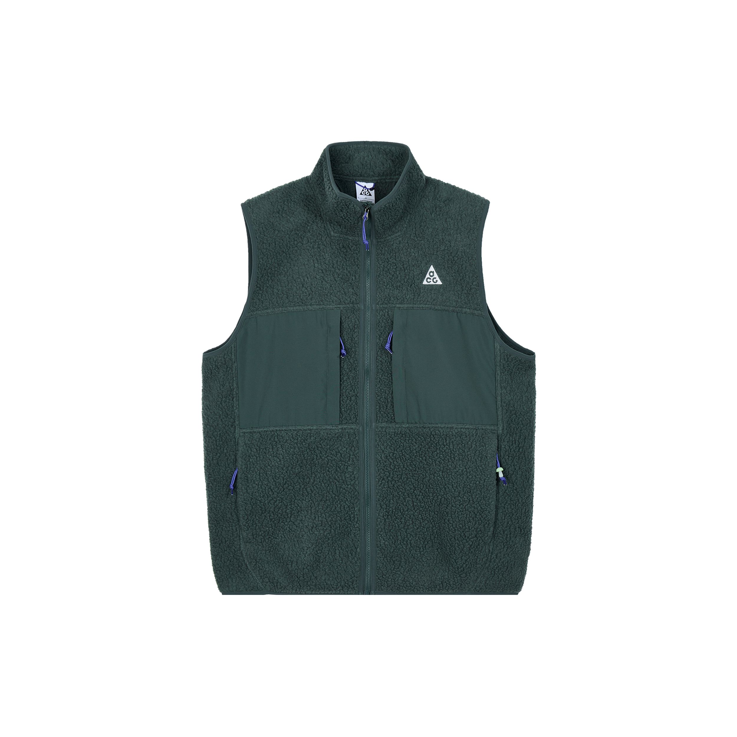 

Жилет Nike ACG Arctic Wolf со стойкой и молнией Мужской жилет Зеленый FN2449-338 L