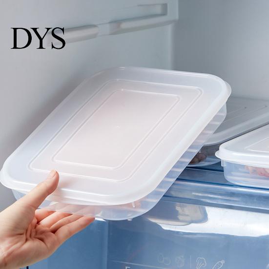 Food Storage Box Transparent with Lid PP Vegetables Seafood Fish Refrigerator Organizer Kitchen Tools
