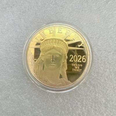 2026 Statue of Liberty Game Coins, Commemorative Medals, Coins, Rocking Cart Arcade Claw Machines