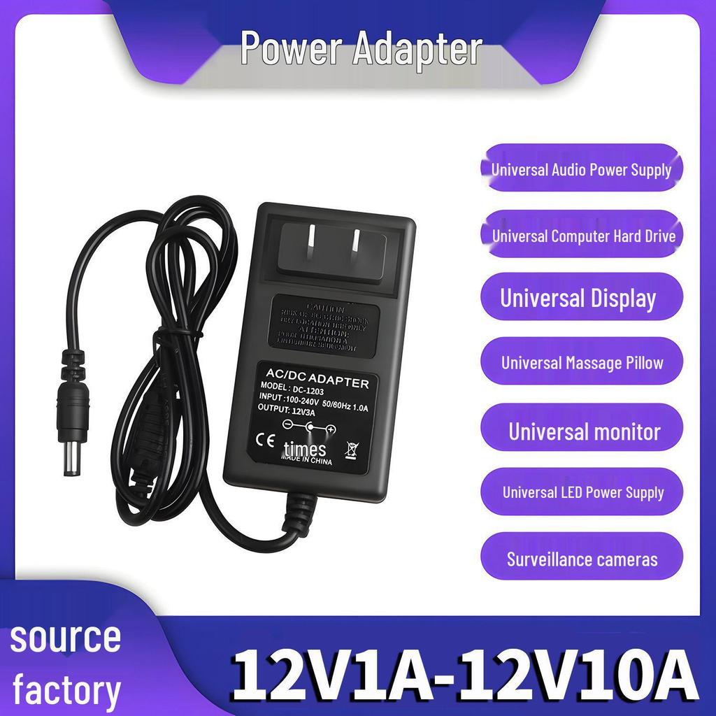 US Standard 12V 2A, 5V 1A, 24V 2A/3A/4A/5A LED Light & Speaker Switching Power Adapter