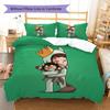 Where the Wild Things Are Pattern Bedding,Quilt Set Quilt Cover Pillowcase Home Birthday Gift(1 * duvet cover + 2 * pillowcase, without core)