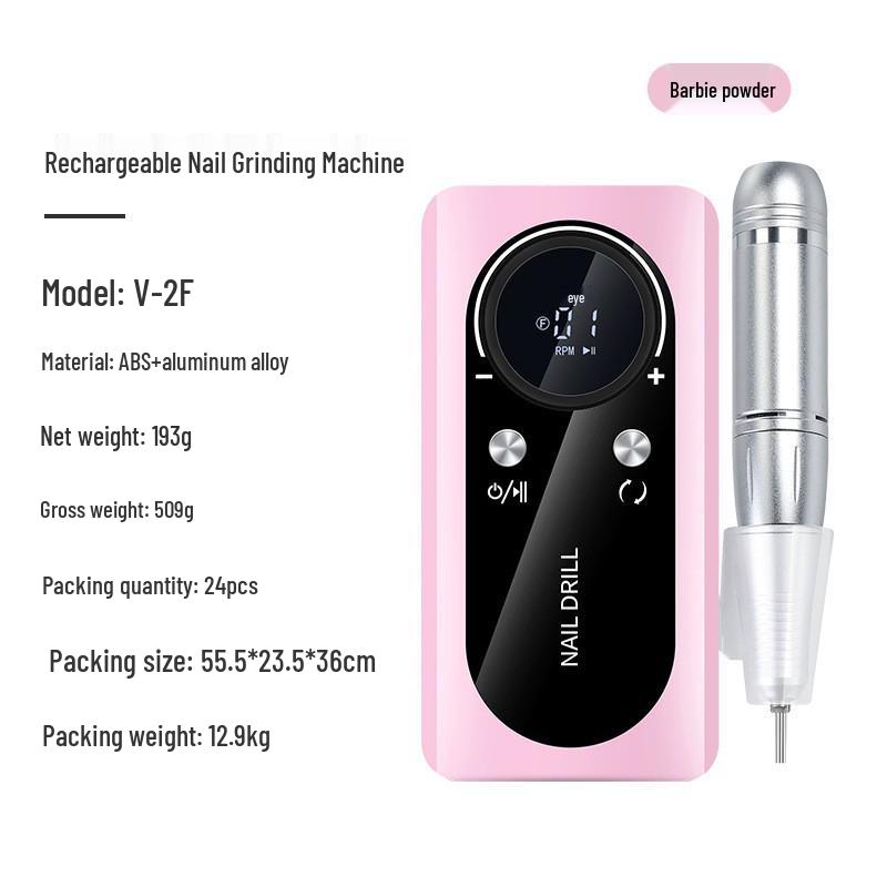 

Портативная электрическая перезаряжаемая пилка для ногтей и средство для снятия лака для салонов