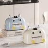 Cute Desktop Tissue Case with Phone Holder Facial Tissue Holder Cartoon Tissue Box  Entrance Hall