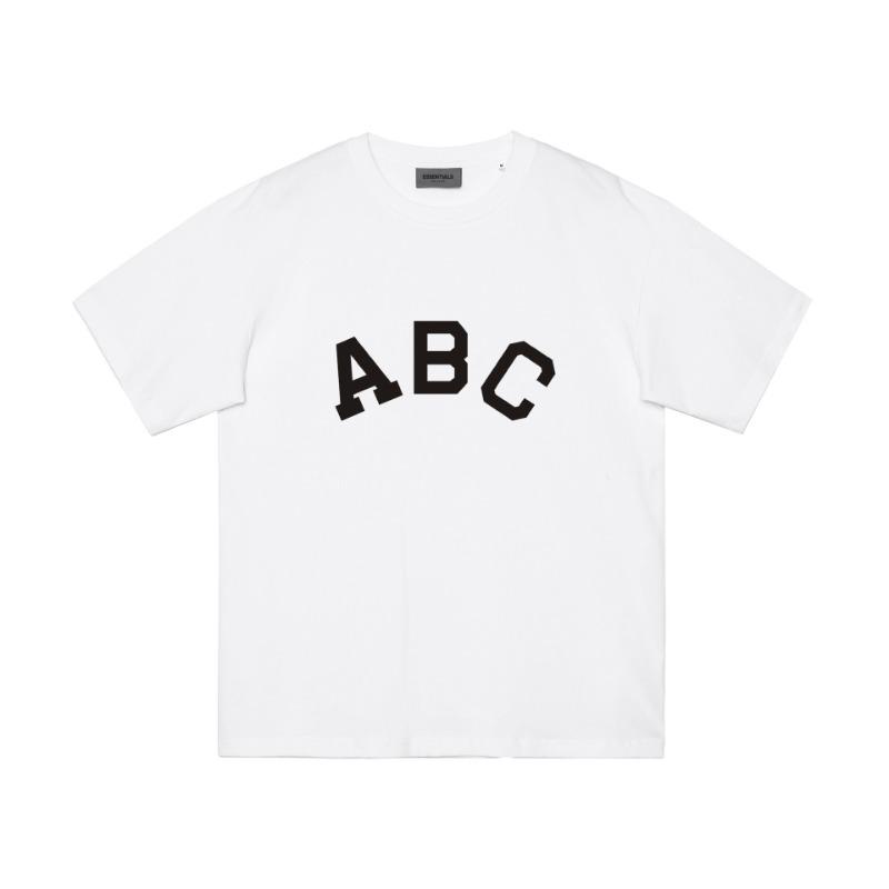 EastRogue ABC American High Street Loose Fit Couple Women's T-shirt Short Sleeve Men's Tee