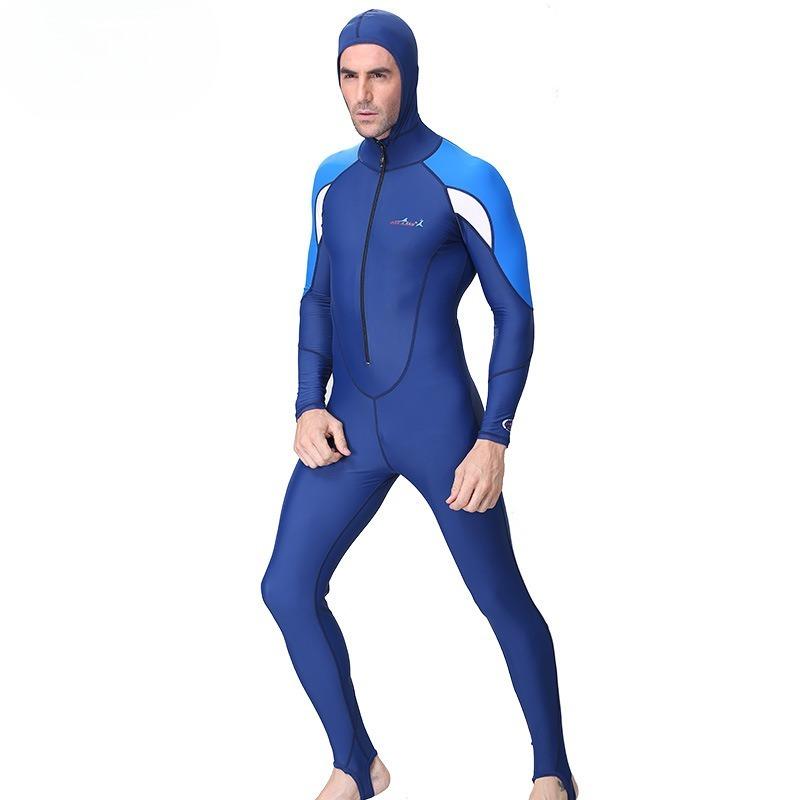 Snorkeling Diving Suit Men's One-piece Hooded Swimsuit Swimsuit Spearfishing Wetsuit Men Wetsuit Women Freediving Suit