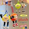 Keychains Plush Cute For Sports Fans With Soft Fabric Cartoon Dolls Character