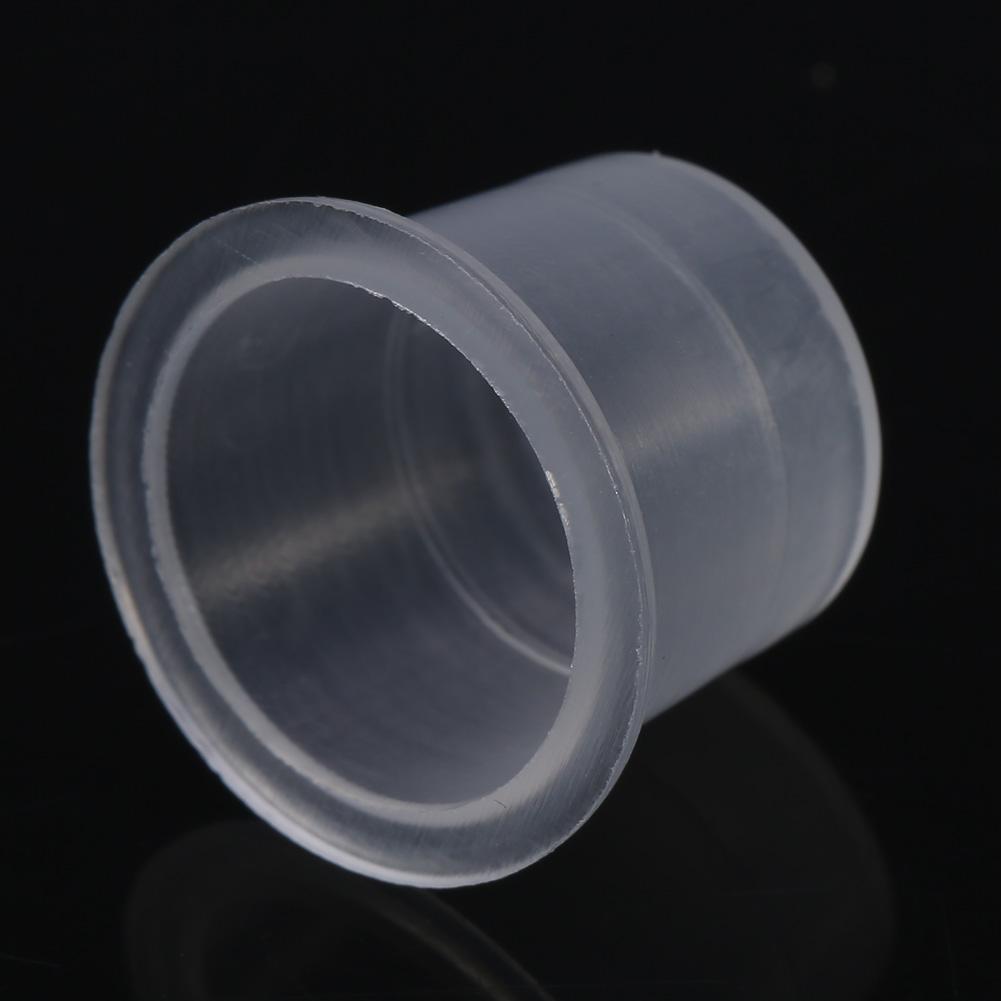 1000Pcs Bag Tattoo Ink Cap Cup Plastic Microblading Pigment Accessories Holder Container 3Sizes