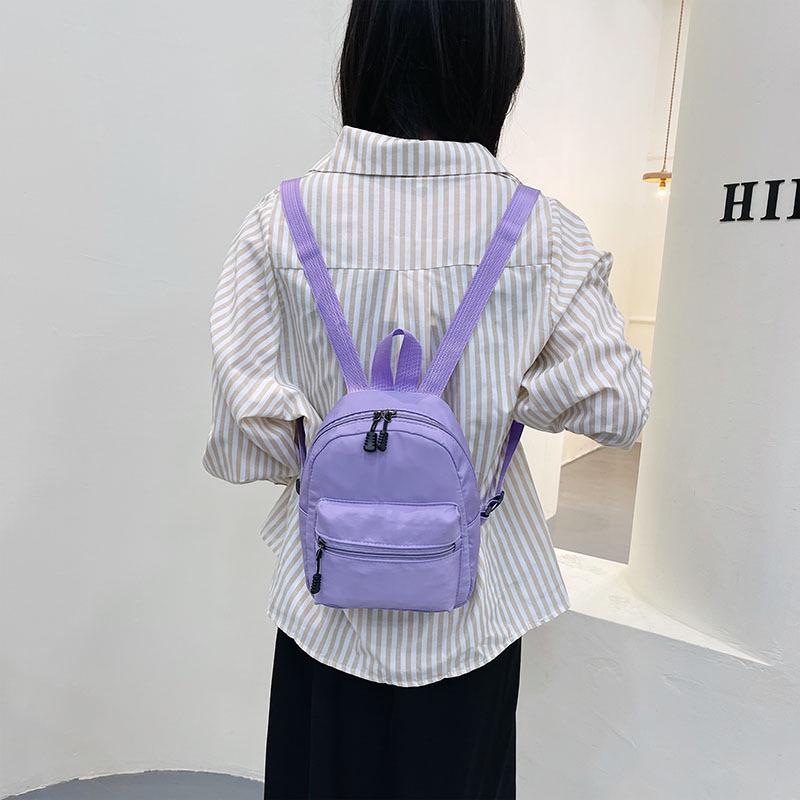 Zaino Classico in Nylon da Donna 2021 - Alla Moda Stile Coreano per Studenti