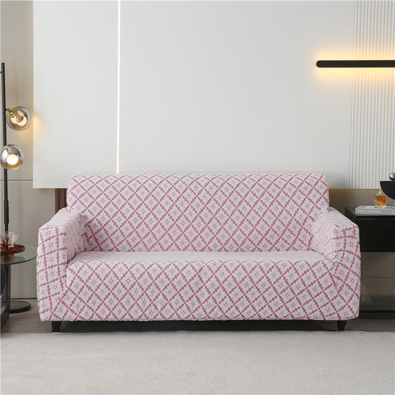 Thickened Jacquard Elastic Sofa Cover Cationic Sofa Cover All Inclusive Combination Chaise Sofa Cushion Cover Simple