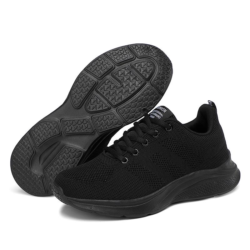 

Women s Breathable Flyknit Lightweight Running Shoes, Plus Size, Casual All-Season Travel Sneakers 36