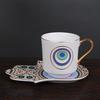 Nordisches Keramik-Set für Türkischen Kaffee & Tee mit Untertassen