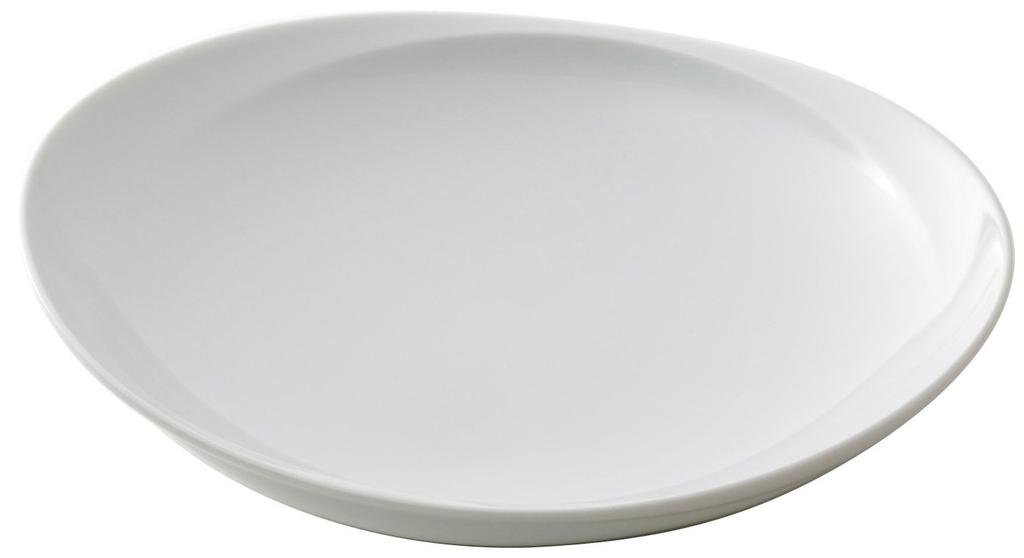 Denpeigama Arita Pasta Plate, Cercio Fino, White Porcelain, 98017