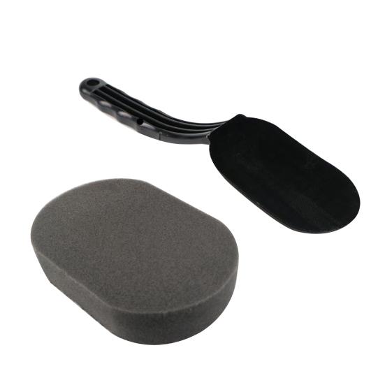 

Автомобильный колесный инструмент с длинной ручкой, губчатая щетка для чистки воском, полировка, инструмент чёрный