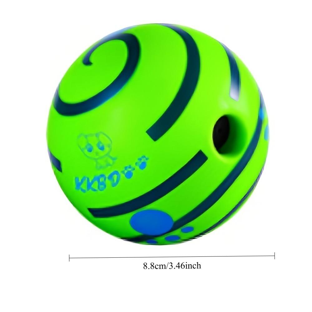 

Squeaky Dog Chew Toy Ball Interactive Sound Making Training Play Safe Indoor Outdoor Gift for Puppies Pets