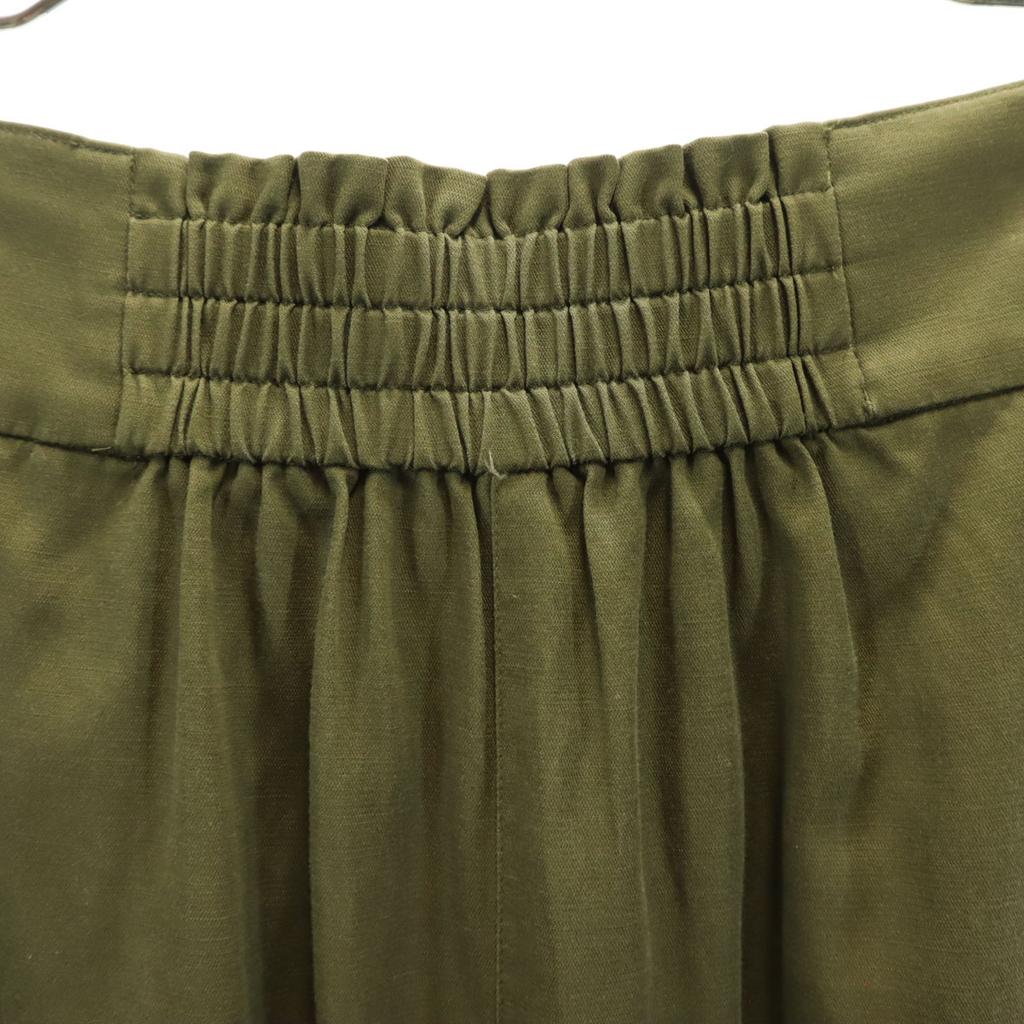 URBAN RESEARCH Long Length Tight Skirt FREE Khaki Women Used