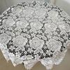 NEW Square Rose Flower Tablecloth Embroidery Dining Table Cover Cloth Kitchen Christmas Wedding Table Decoration and Accessories