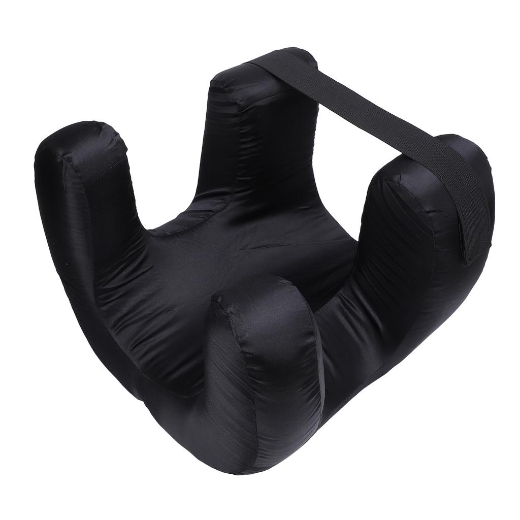 Face Pillow Silk Fabric Memory Foam Soft Cushioning Ergonomic Beauty Pillow for Back Sleep