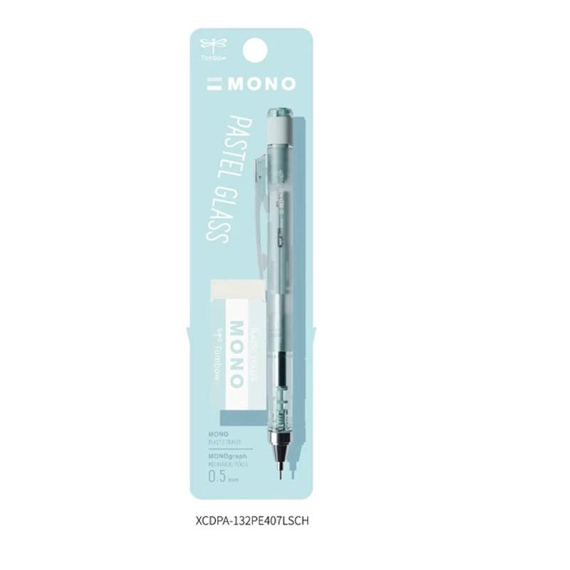1 шт. Японский механический карандаш Tombow Pastel Glass Color Mono Shake с автоматической подачей стержня 0,5 Набор