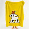 Illustrator K Karen Yoojin Throw Flannel Throw Blanket Suitable for Sofa Living Room Bedroom