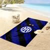 Inter Mailand Wappen Display Strandtuch Outdoor Camping weich Saugfähiges Badetuch schnelltrocknendes Handtuch zum Schwimmen Outdoor Pooltuch Druck Strandtuch