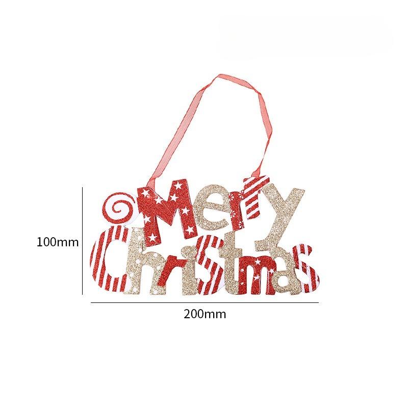 Christmas Tree Decoration Letter Board, Christmas Decoration, Hanging Board, KT Board, Merry Christmas