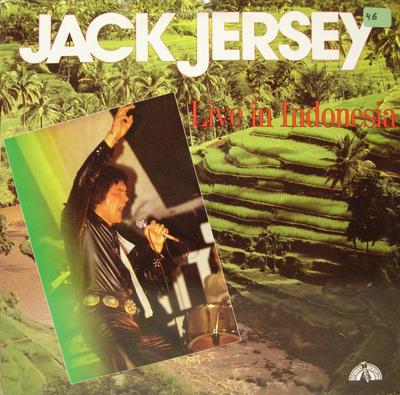 LP Record JACK JERSEY - Live In Indonesia 77022 Dureco Benelux 1982 Netherland Pop Used