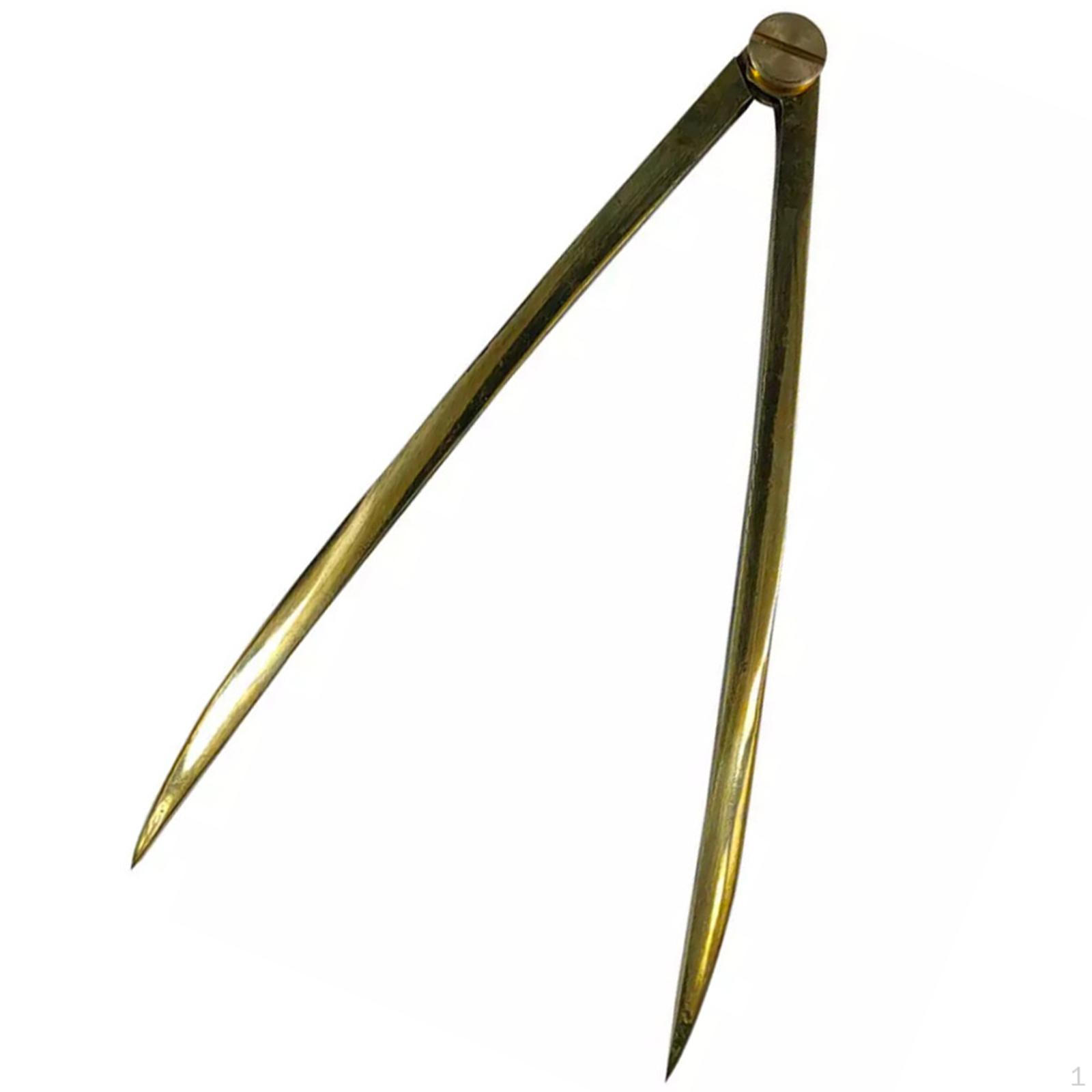 Морской разделительный инструмент — прецизионный латунный прямой разделитель для архитекторов и художников 170mm