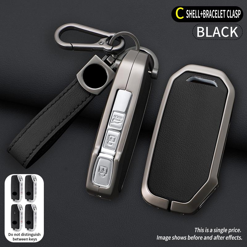 

Zinc Alloy Car Remote Key Case Cover Shell Accessories For Kia Ceed Cerato Forte Niro Seltos Sorento Soul Sportage Telluride K5 Q28175QQ-