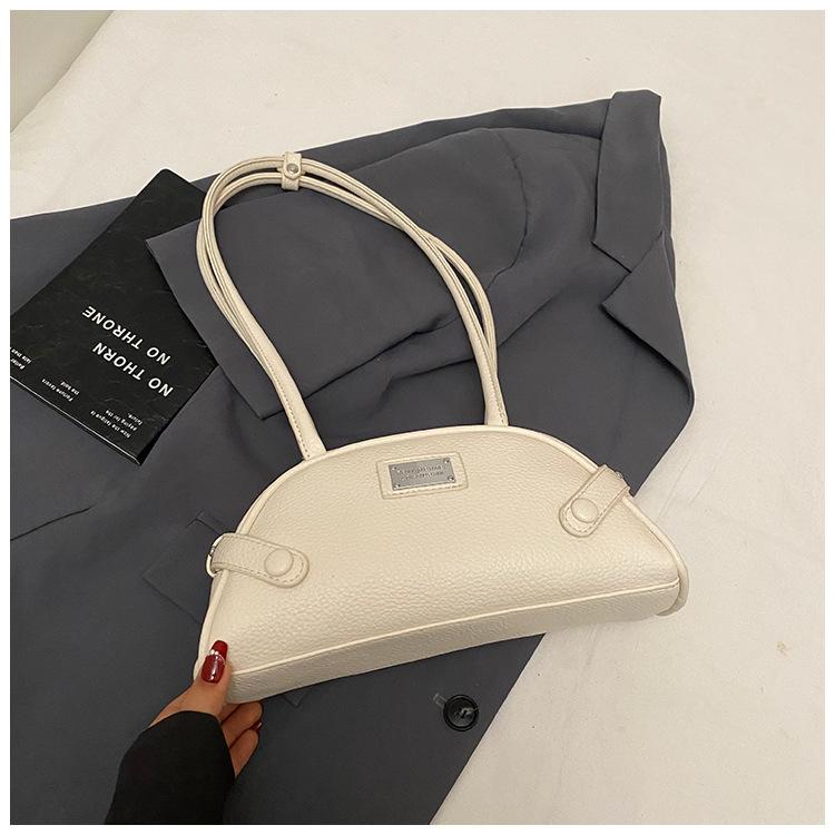 

Нишевый дизайн сумка подмышку женская новая мода портативная сумка для боулинга универсальная сумка через плечо для通勤