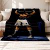 Hajime no Ippo Customizable name outdoor blanket soft cozy and warm Multi-purpose office blanket outdoor camping and travel blanket all
