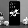 Stilvolle Handball-Spielhülle für Xiaomi Redmi Note 13 9 10 11 12 14 15 Pro Plus Redmi 15 15C 14C 10C 12C 13C Hülle