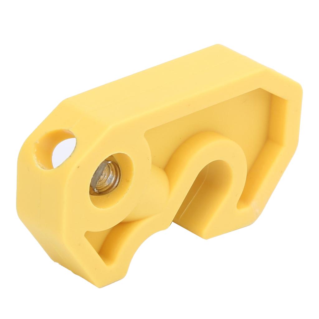 Simple Circuit Breaker Lock Insulated Isolated Air Switch Yellow PA for Industry Automotive Chemical