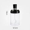 1/2/4Pcs Glass Condiment Bottle Spice Seasoning Bottle Kitchen Storage Dispensers