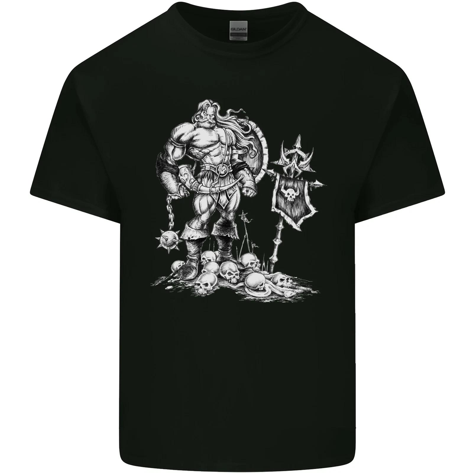Viking Warrior Skull Thor Odin Valhalla MMA Kids T-Shirt Childrens 3XL