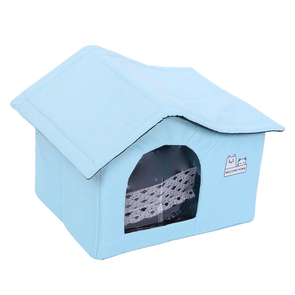 Casa per Gatti Climatizzata a 360 gradi Isolamento Freddo 3D Raffreddamento Casa per Animali Domestici per Gatti Cani Grandi Medi Piccoli