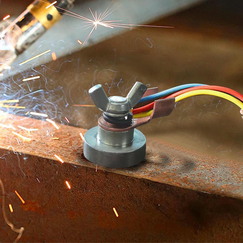 Magnetische Schweißklemme Starker Magnetischer Erdungsriemen Erdungsklemme Schweißmaschine Schnellverschluss Erdungskabel Verbindungsklemme