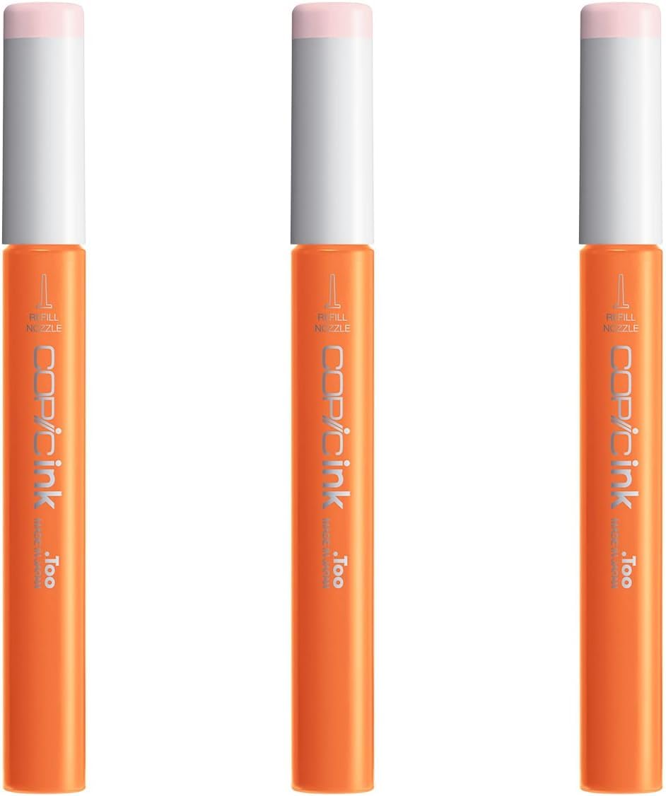 Слишком много чернил Copic R000 Маркеры для иллюстраций (3-Pack)