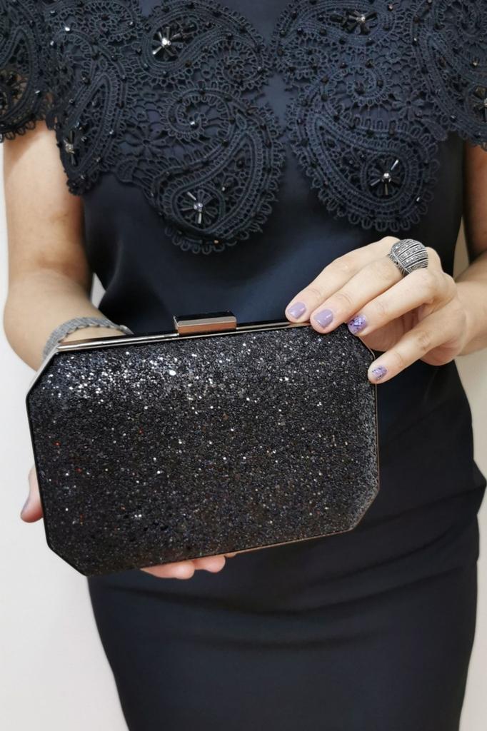 Women's Stylish and Useful Evening Dress Bag Women's Powder Faux Leather Evening Dress Evening Bag