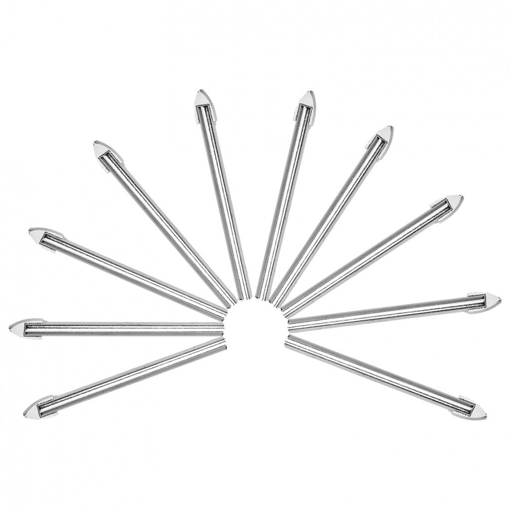 Drill 10pcs Drill Head Tungsten Carbide Drilling Bit
