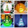 24 Inch Christmas Inflatable PVC Material Clear Ball Giant Christmas Balls Waterproof 60CM Size Holiday Decor Window Display